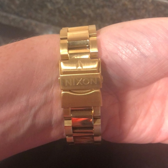 Nixon Women’s Facet Gold Watch - Picture 3 of 7